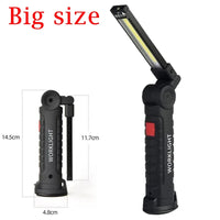 Thumbnail for FieldLux™ 10W COB LED Work Light - Rechargeable Tactical Flashlight with Magnetic Base