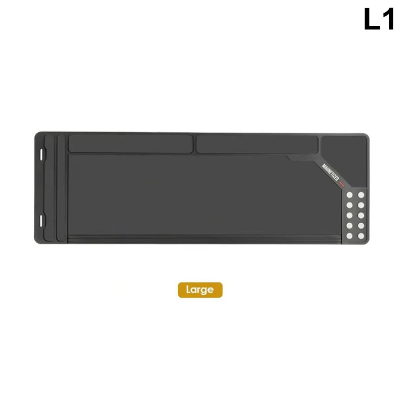 BattleGear™ magnetic gun cleaning work mat with parts organizer