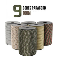 Thumbnail for BattleGear 550 tactical paracord rope - 9-core survival cord