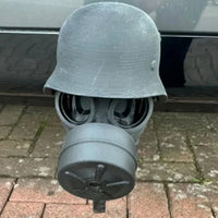 Thumbnail for BattleGear™ - Trailer Hitch Cover - Military Helmet Style