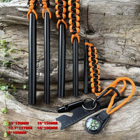Thumbnail for BattleGear™ Survival Fire Starter Kit - Ferro Rod with Compass, Whistle & Striker