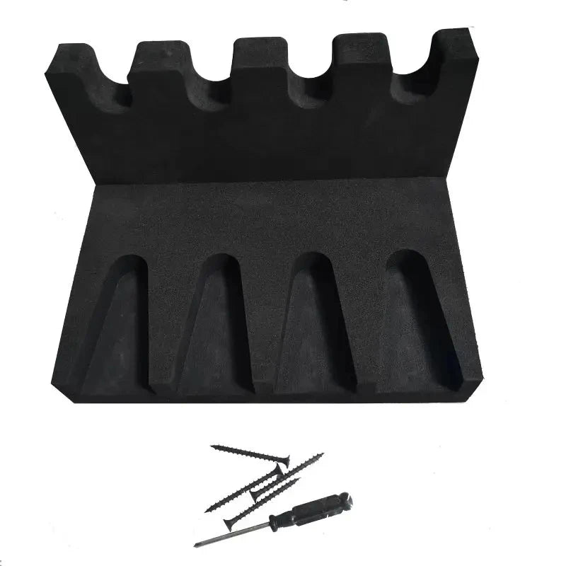 BattleGear™ 4-Slot Pistol Holder Rack - EVA Foam Gun Safe Organizer