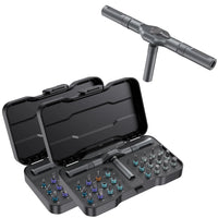 Thumbnail for BattleGear™ 66-in-1 Tactical Ratchet Screwdriver Set - Field Repair Kit with Magnetic T-Handle