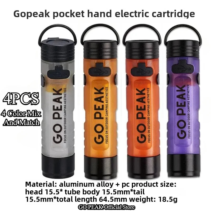 FieldLux™ Pocket Mini Flashlight - Key Chain EDC Light with Magnetic Cap