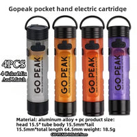 Thumbnail for FieldLux™ Pocket Mini Flashlight - Key Chain EDC Light with Magnetic Cap