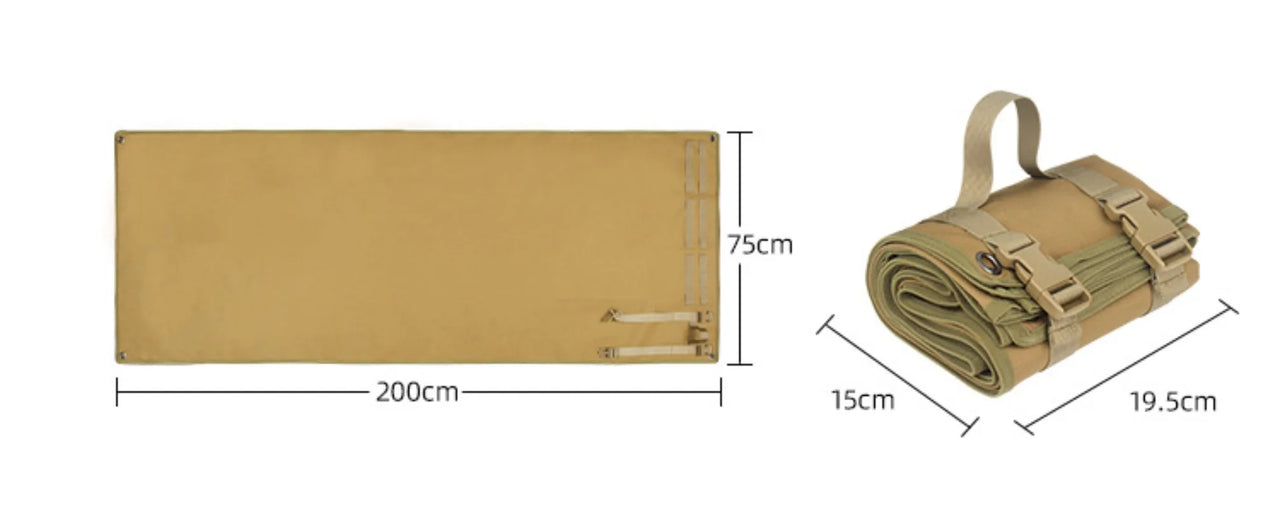 BattleGear™ waterproof non-slip shooting training mat