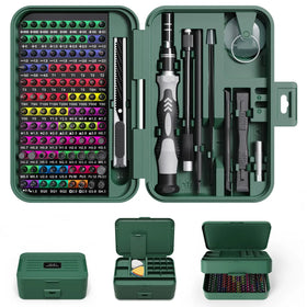 BattleGear™ 132-in-1 Precision Screwdriver Set - Tactical Repair Tool Kit with Magnetic Bits