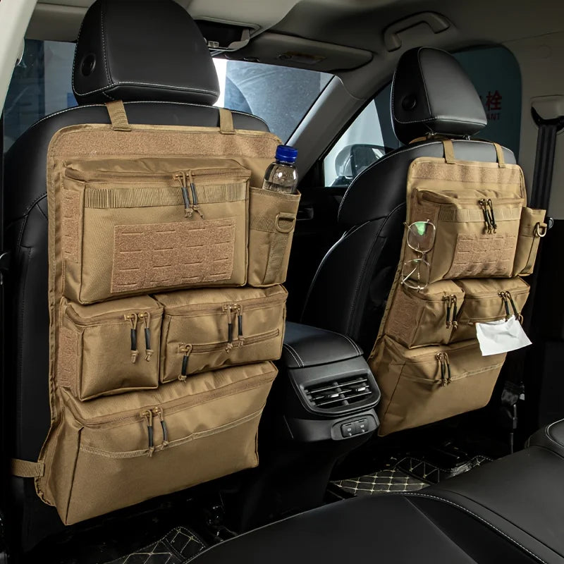 BattleGear™ Tactical Rear Seat Organizer - Hanging Vehicle Storage Bag