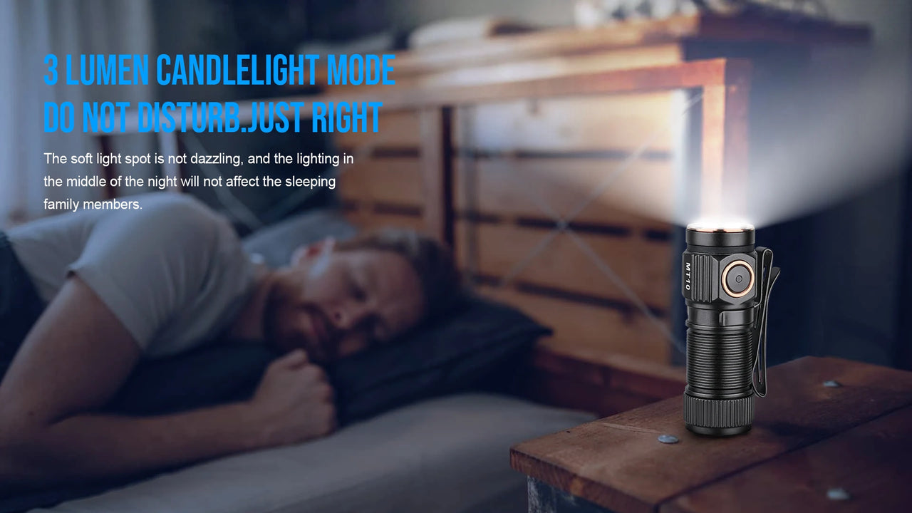 Trustfire™ Micro EDC Flashlight – 1000 Lumen Rechargeable Magnetic Mini Torch