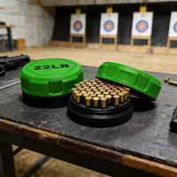 Thumbnail for BattleGear™ Mini .22LR Ammunition Storage Box – Compact Secure Screw-Lid Case