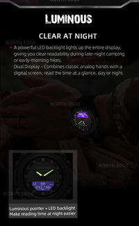 Thumbnail for TacTime™ - Fortress Digital Field Watch - 50M Waterproof Outdoor Sports Timer