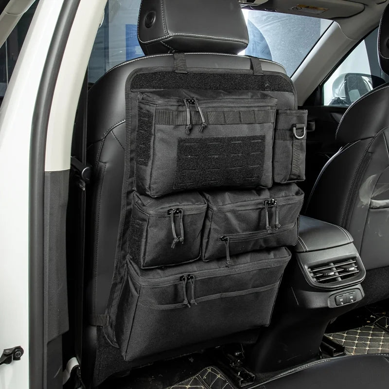 BattleGear™ Tactical Rear Seat Organizer - Hanging Vehicle Storage Bag