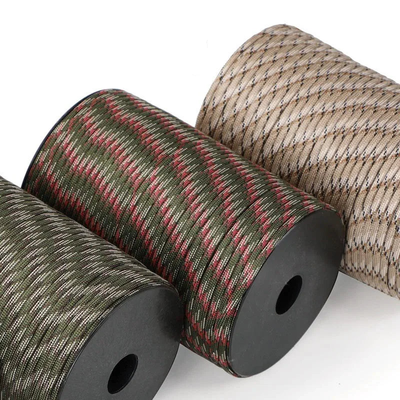 BattleGear 550 tactical paracord rope - 9-core survival cord