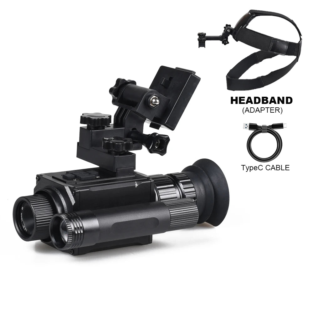 TacSight™ - Helmet-Mount Tactical Night Vision System - 3-Level Infrared