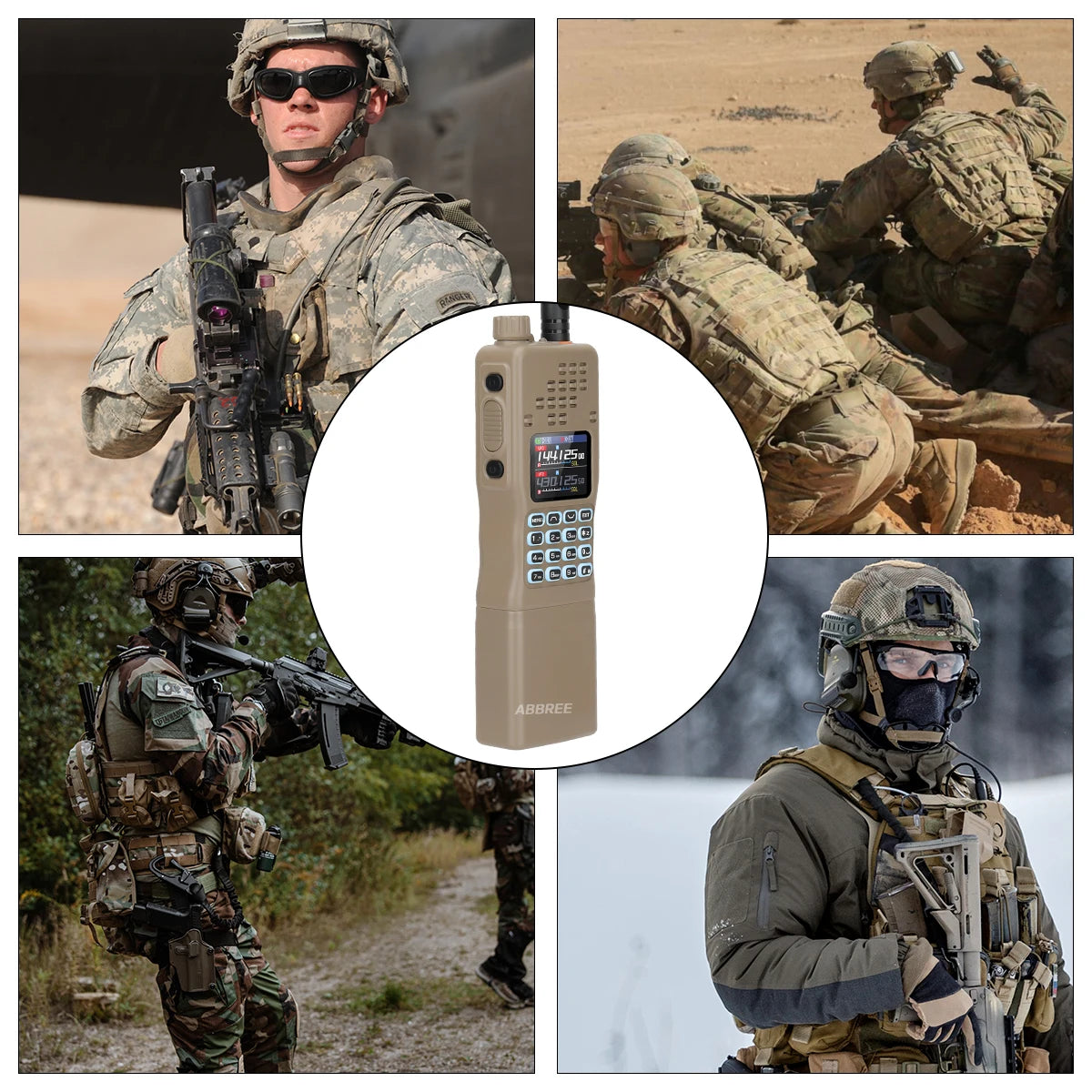 BattleGear™ AR-152 Pro Field Radio - Long-Range GPS Two-Way Transceiver