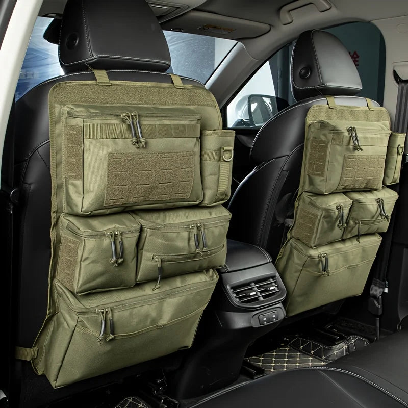 BattleGear™ Tactical Rear Seat Organizer - Hanging Vehicle Storage Bag