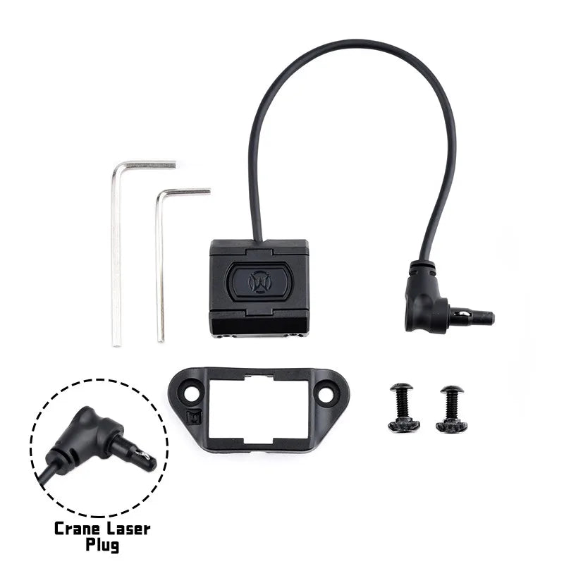 TacGear™ – Tactical Pressure Remote Switch – Dual Function Tail Mod for Weapon Lights & Lasers