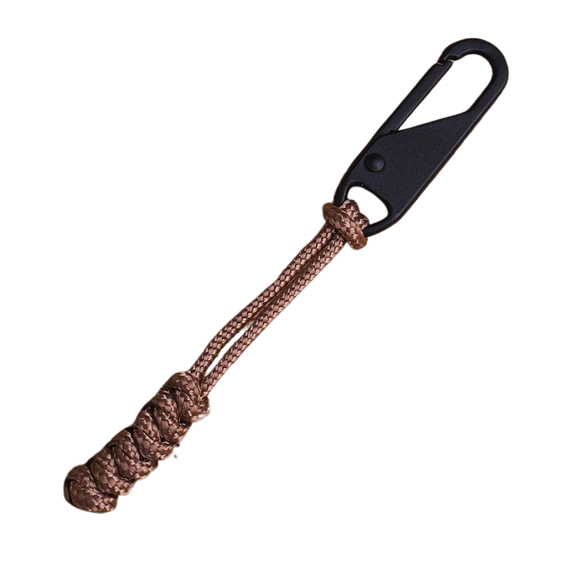 QuickPull™ Zipper Tabs – Tactical Paracord Extensions with Clip (5-Pack)