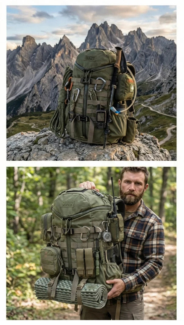 RangerGear™ – 27L Tactical Hiking & Travel Backpack – 2-Day Pack