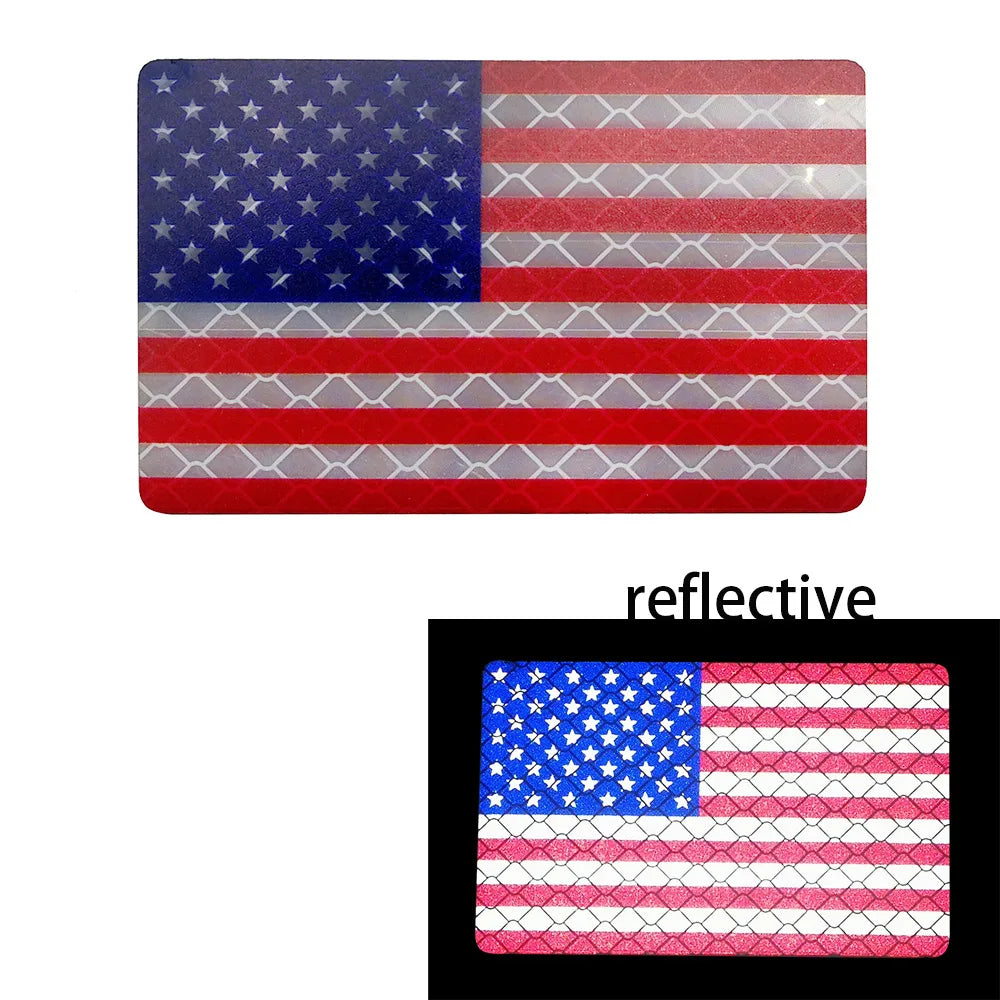 IR Tactical Flag Patch – Infrared U.S. Reflective Patch