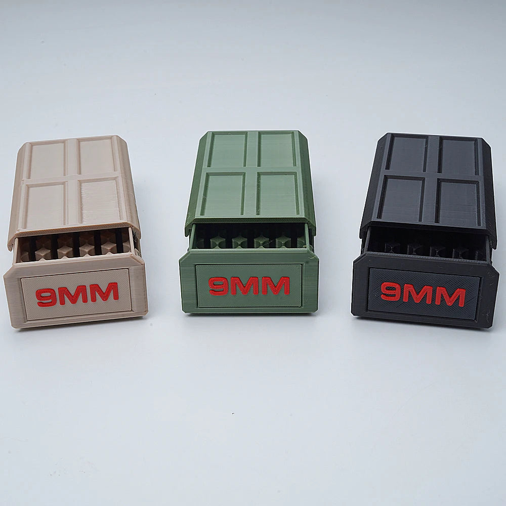 BattleGear™ Pull-Out Ammo Storage Box - Tactical Caliber Storage Case