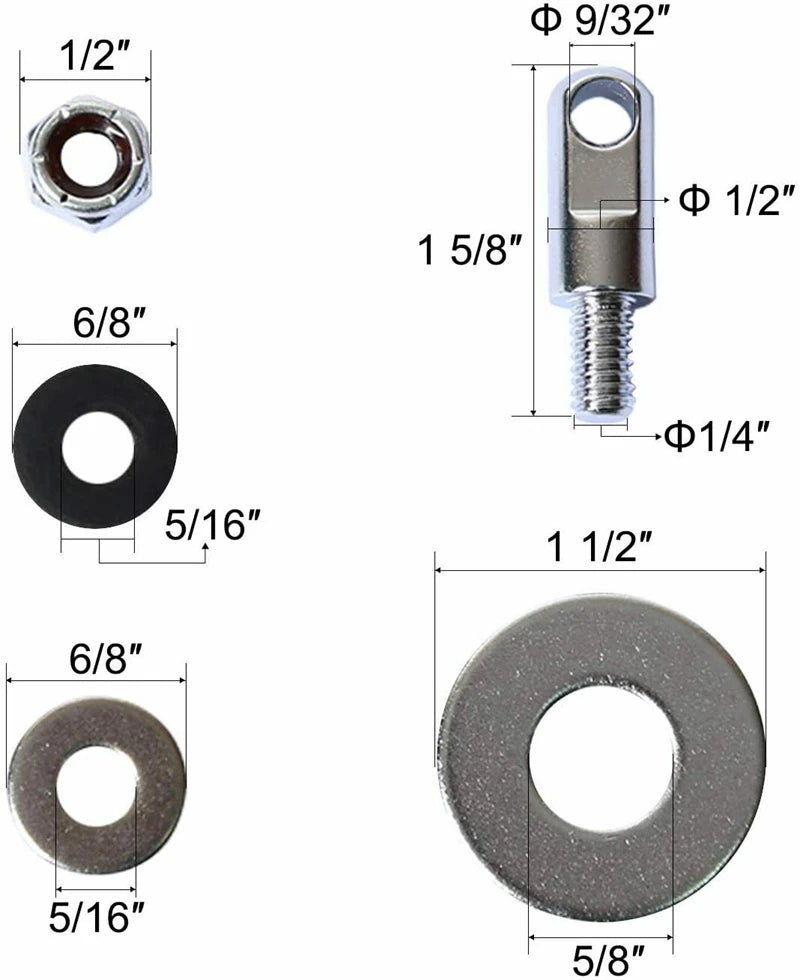 BattleGear™ – 50 Cal Ammo Box Can Steel Gun Lock Hardware Kit