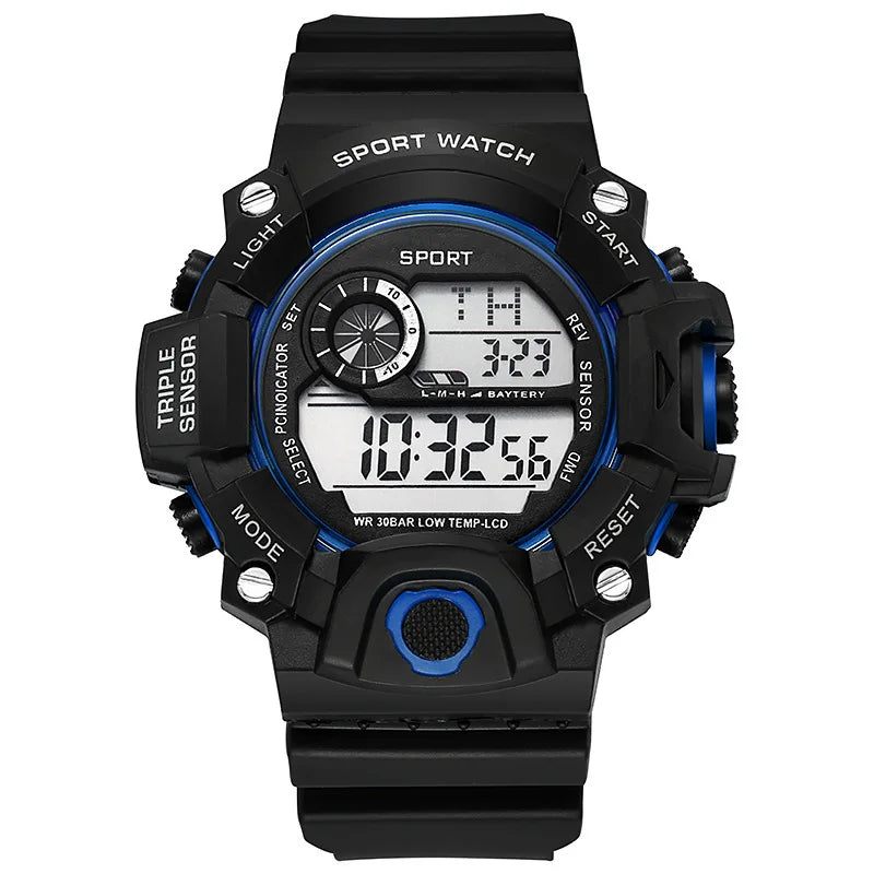 TacTime™ Digital Military Watch - Sports Electronic Wristwatch