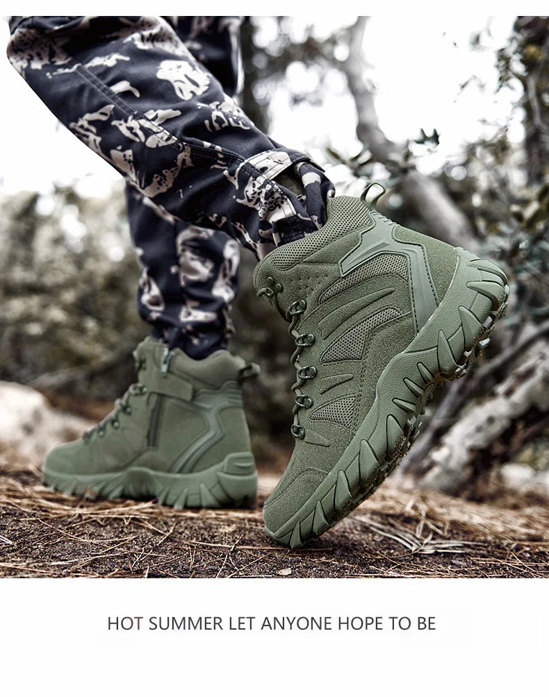Ranger™ FieldReady Combat Boots – Tactical Hiking Shoes for Outdoor & Hunting