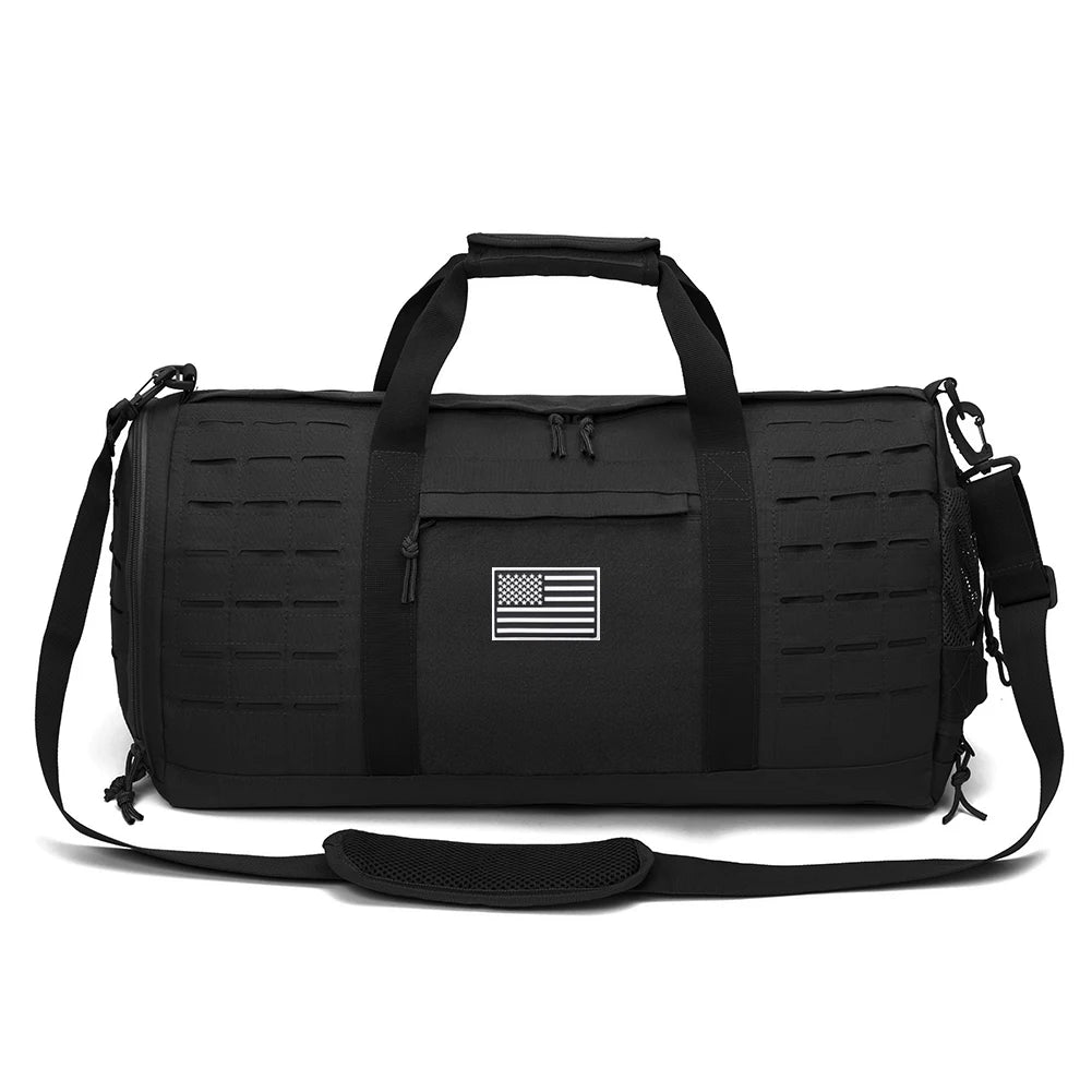 BattleGear™ - 40L Tactical Range Duffel - Multi-Compartment Gear Bag