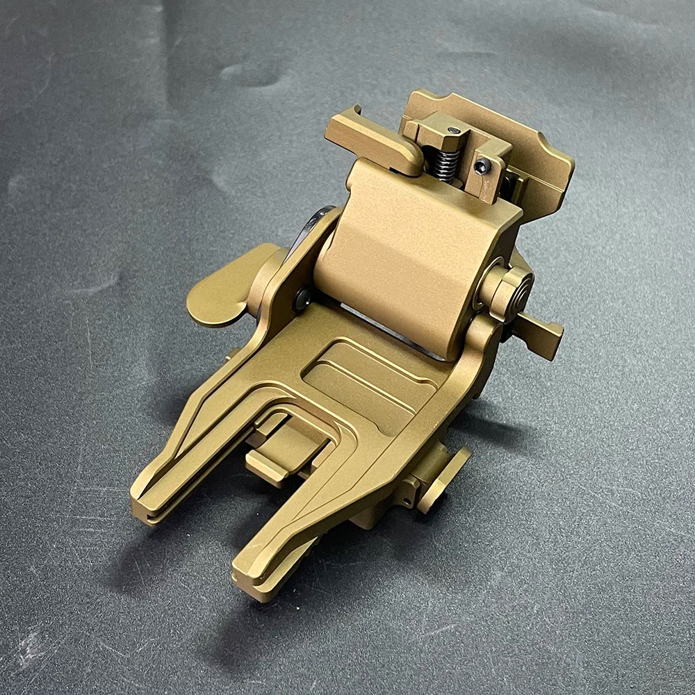 BattleGear™ – Low Profile NVG Helmet Mount – Flip-Up Dovetail Bracket