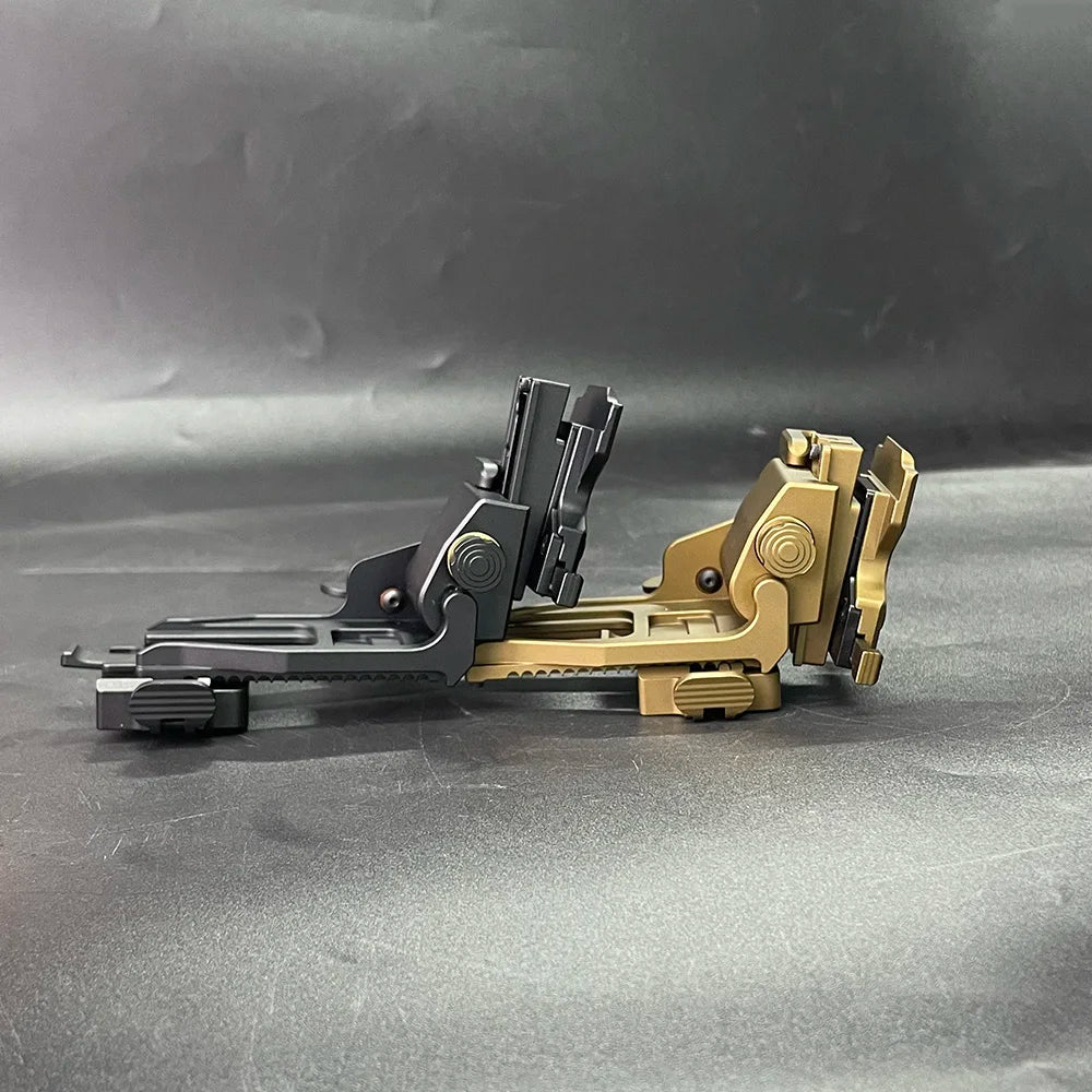 BattleGear™ – Low Profile NVG Helmet Mount – Flip-Up Dovetail Bracket