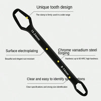 Thumbnail for BattleGear™ Universal Double-Headed Self-Tightening Wrench Set - Tactical Adjustable Wrench