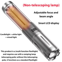Thumbnail for FieldLux™ Telescopic Camp Lantern - 8000mAh Power Bank & Tripod Light