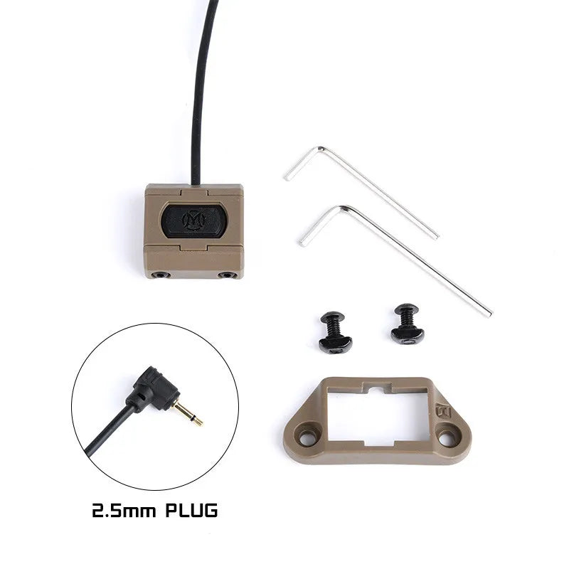 TacGear™ – Tactical Pressure Remote Switch – Dual Function Tail Mod for Weapon Lights & Lasers