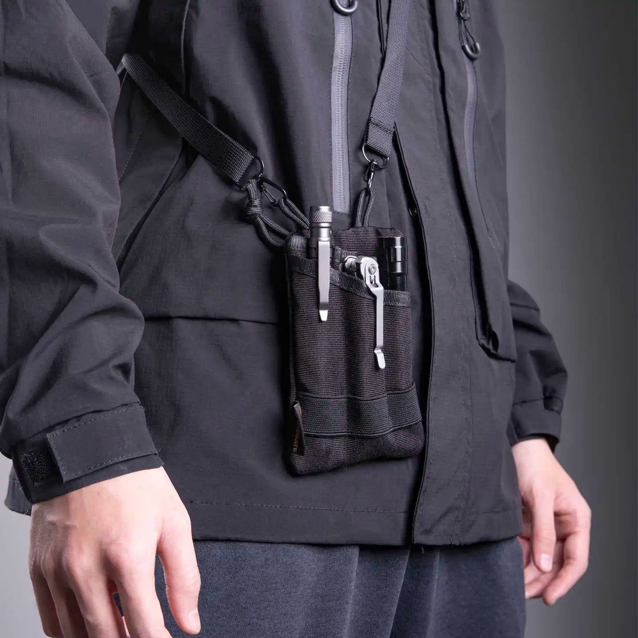 BattleGear EDC MOLLE Utility Pouch compact tactical wallet and belt organizer
