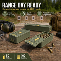 Thumbnail for BattleGear™ Pull-Out Ammo Storage Box - .22 LR variant