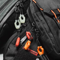 Thumbnail for BattleGear™ glow zipper pulls for bags, tents, jackets, and tactical gear
