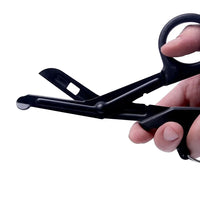 Thumbnail for BattleGear EMT Shears - Serrated Blade Close-up