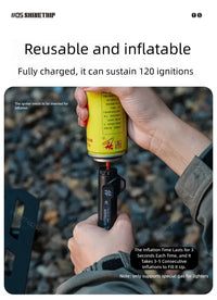 Thumbnail for BattleGear™ Foldable Nozzle Torch Lighter - Windproof Outdoor Igniter feature detail