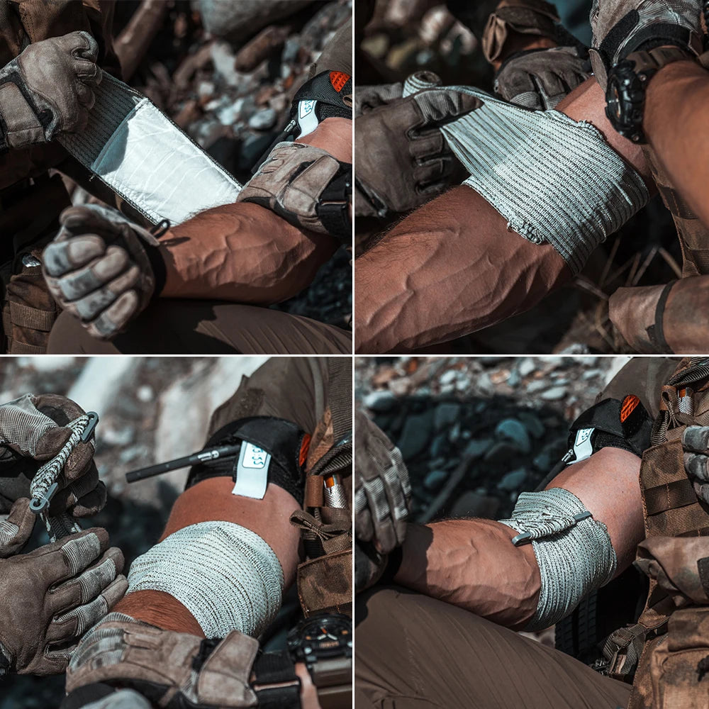 Tactical 4/6" Emergency Bandage – Combat Trauma Wound Dressing