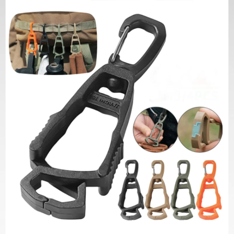 BattleGear™ – Glove Clip Holder – Anti-Drop Belt Clamp for Workers & Shooters
