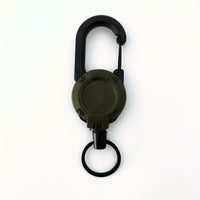 Thumbnail for Ranger™ Retractable Carabiner Badge Reel — Heavy Duty Extendable Keychain Holder
