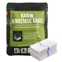 Thumbnail for TacMed™ – Hemostatic Combat Gauze – Z-Fold Kaolin Wound Dressing for IFAK