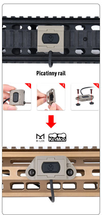 Thumbnail for TacGear™ – Tactical Pressure Remote Switch – Dual Function Tail Mod for Weapon Lights & Lasers