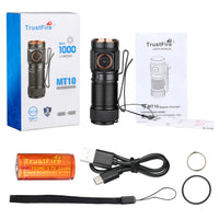 Thumbnail for Trustfire™ Micro EDC Flashlight – 1000 Lumen Rechargeable Magnetic Mini Torch