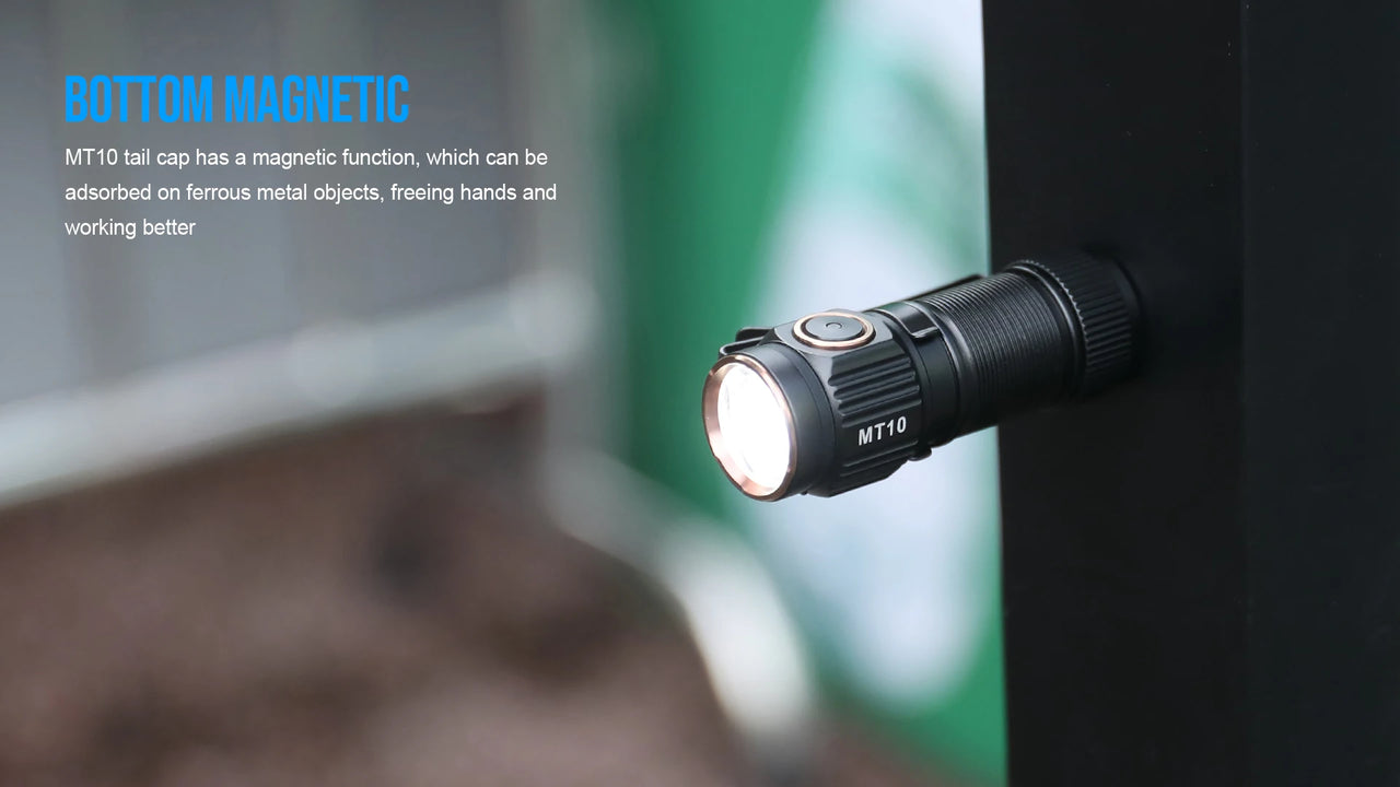 Trustfire™ Micro EDC Flashlight – 1000 Lumen Rechargeable Magnetic Mini Torch