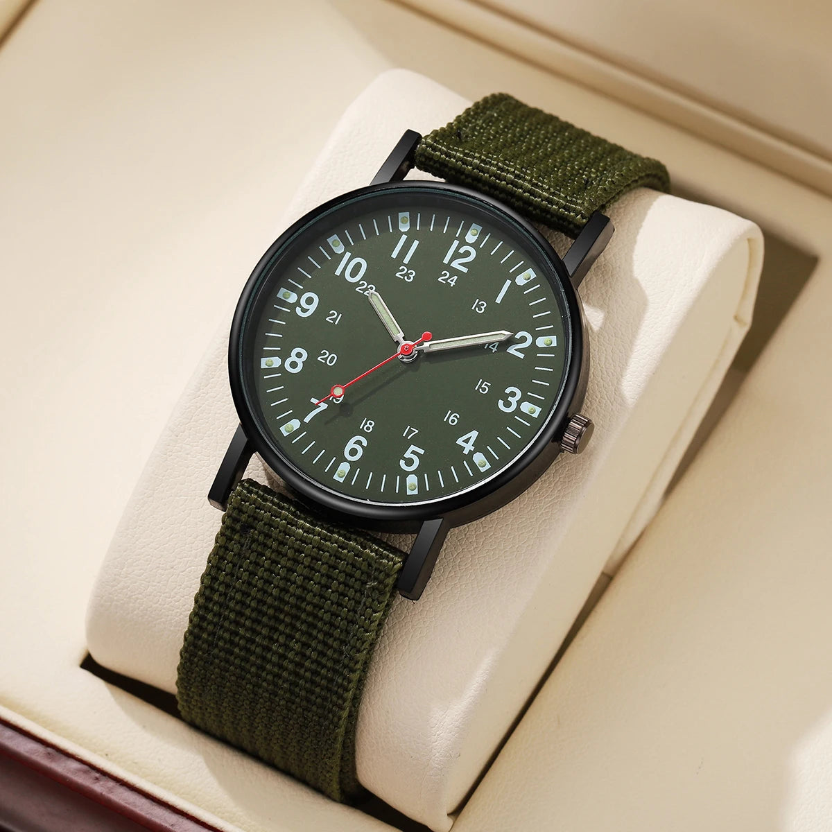 TacTime™ – Casual Nylon Band Military Watch
