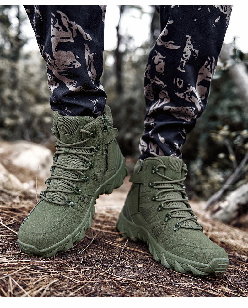 Ranger™ FieldReady Combat Boots – Tactical Hiking Shoes for Outdoor & Hunting