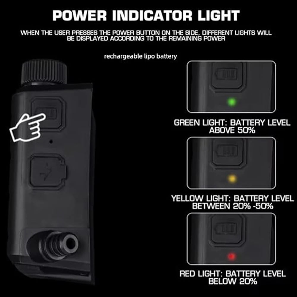 BattleGear™ - Tactical Goggle Defogger - Adjustable Anti-Fog Fan System