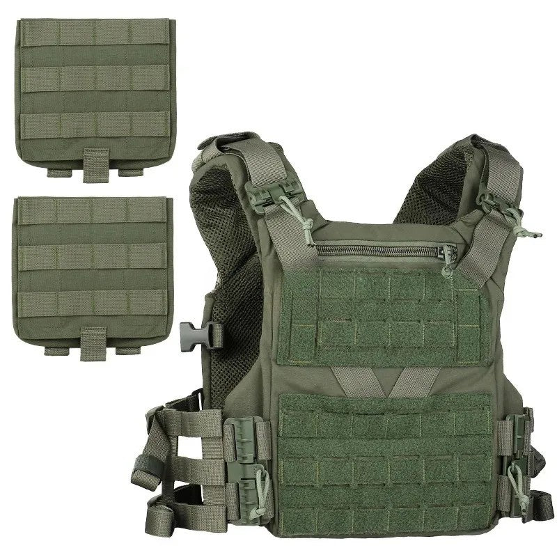 M.O.S. Spec Recon Plate Carrier – Full-Size Tactical Vest with Side Plate Support